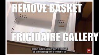 Remove Frigidaire Gallery Freezer Basket