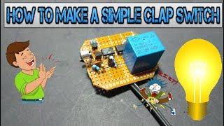 How To Make A Clap Switch using 555 timer IC