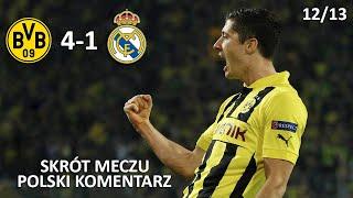 Borussia Dortmund - Real Madryt 4:1, Liga Mistrzów 2012/13, Polski Komentarz HD