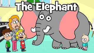  Funny animal song - The Elephant - family holiday song | Hooray kids songs & nursery rhymes