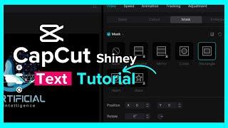 Shiny Text Tutorial CapCut || Make Text Glow in CapCut