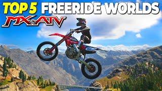 The 5 Greatest Free Ride Worlds Ever Made In MX vs ATV