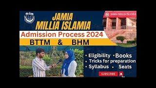 Jamia BTTM and BHM Entrance exam preparation 2024 |Syllabus |eligibility |Nai Udaan |Hashmat Saeed