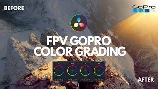 Mastering FPV Drone Footage Color Grading in DaVinci Resolve