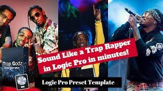 Logic Pro Preset Template "Trap Godz" | Trap Sound Vocal Effect Tutorial