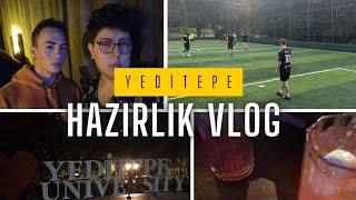 YEDİTEPE VLOG 1 | Hazırlık, Parti, Halı Saha, Yemek