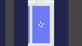 Website loading animation in Adobe Xd #Shorts