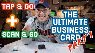 DIY Smart Business Card w/ NFC & QR that works natively with iPhones !!! (2022)