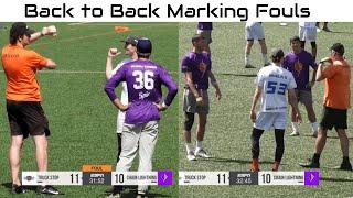 Back to Back Follow Through Foul Calls During the Pro Champs Final