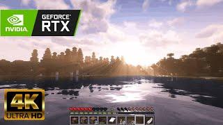 Minecraft RTX 4K HDR | Stunning 60FPS Gameplay | (RTX 3050 6GB)