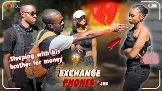 Making couples switching phones for 60sec   SEASON 3 SA EDITION | EPISODE 181|