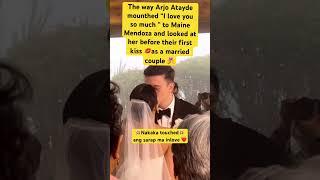 True love wins #mainemendozalatestnews #arjoatayde #wedding #shortsvideo #viraltodayshort #asmr