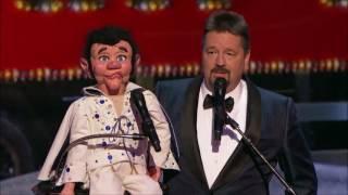 Terry Fator Performs Elvis LIVE Christmas Special  | America's Got Talent Holiday Show 2016