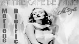 Lili Marlene Marlene Dietrich (English Version) At the Cafe De Paris 1954