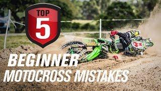 Top 5 Beginner Motocross Mistakes & How to Avoid Them