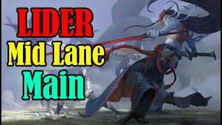 LIDER "Mid Lane Main" Montage | High Elo Mid Lane Plays