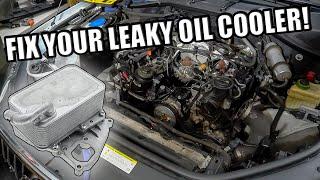 Engine Oil Cooler Re-Seal + Intake Manifold Removal - 3.0 TDI CNRB