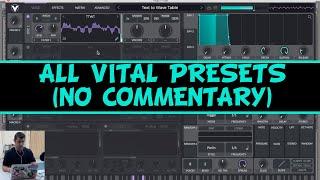 Vital Synth Presets (NO Commentary)