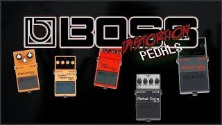 Boss Distortion Pedals Comparison - by Nick Percev