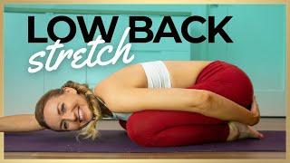 Gentle Beginner Yoga for Back Pain | LOW BACK STRETCHING TUTORIALS