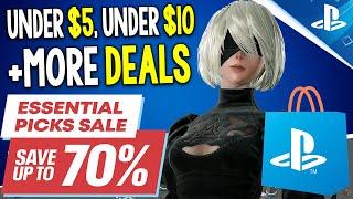 PSN ESSENTIAL PICKS SALE - TONS OF AMAZING PS4/PS5 GAME DEALS UNDER $5, UNDER $10 AND MORE ON SALE!