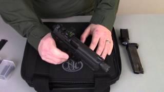 FN Herstal FNP 45 Tactical with AAC Tirant 45 and Trijicon RMR