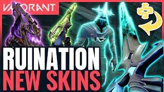 VALORANT | New RUINATION Skins - New Guns, Finisher & Melee Gameplay (ft Sean & Preeti)