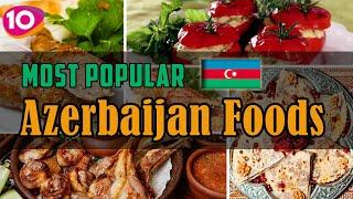 Top 10 Most Popular Azerbaijani Foods || Best Street Foods || OnAir24