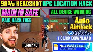 Drag Headshot + Npc Name File OB47 Update Config File Free Fire Headshot Config File OB47 Update