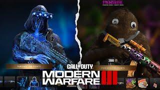 NEW All Upcoming MW3 Season 3 Reloaded Cosmetic Bundles Operator Skins Teletubbies Skins Warzone