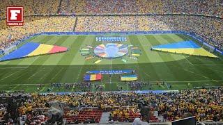 Imnul României cântat pe  Allianz Arena la debutul naționalei României la EURO 2024