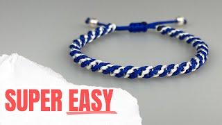 DIY Friendship Bracelet Easy Spiral Tutorial | How to Make a Spiral Friendship Bracelet at Home A007