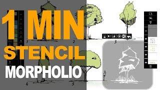 MORPHOLIO TRACE - crea un stencil en morpholio en 1 MINUTO! 