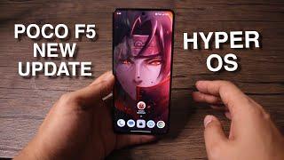 POCO F5 New Update Hyper OS Improvements