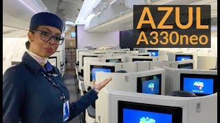 The brand new AZUL A330-900neo - BUSINESS CLASS - Orlando-Campinas