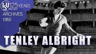 Tenley Albright (USA) - World Championships Vienna 1955 - ISU Archives  USA