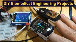 Top DIY Biomedical Instrumentation Projects for Engineering Students | Using Arduino/ESP8266/ESP32