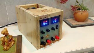 DIY Lab Bench Power Supply With Switching adjustable Max 60V