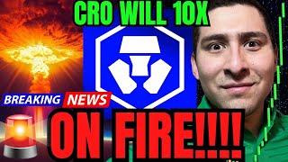 Crypto.com CRO ON FIRE!! Cronos is About to 10X From HERE!?