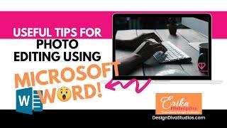 How to Edit and Modify Images and Photos in Microsoft Word THE RIGHT WAY! - The Demos