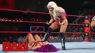 Sasha Banks vs. Alexa Bliss: Raw, April 24, 2017