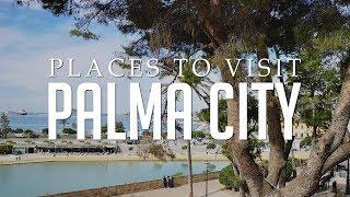 Palma De Mallorca: Spain | City Centre | Travel Guide | Old Town | Arab Baths | Cathedral | 4k