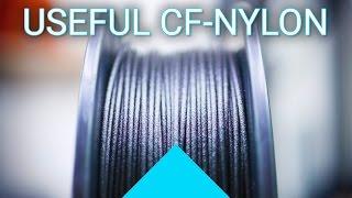 Useful carbon-fiber filament: Matterhackers NylonX review! #Filaween