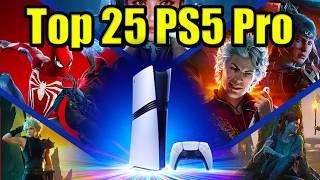 Top 25 Best Playstation 5 Pro Enhanced Games to Play