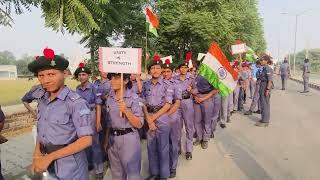 NCC AIR PARADE TOSHAM ,SANGAM SR SEC SCHOOL TOSHAM BHIWANI