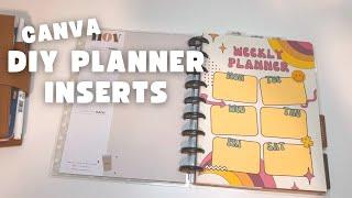 DIY PLANNER PRINTABLES | CANVA TIPS | THE CURVY PLANNER