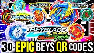 NEW UPDATE | EPIC BEYBLADES QR CODES BEYBLADE BURST APP 2024 | 30+ NEW QR CODES |BEYBLADE BURST APP