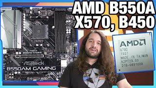 AMD "B550" Chipset vs. B550A, B450 Explained: ASRock B550AM Gaming Benchmarks