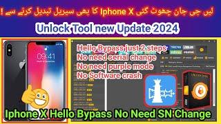 Bypass Hello No Signal in Jailbreak Method No change Serial iPhone + iPad with Unlock Tool | Part 6