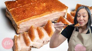 Crispy Pork Crackling Better than the Pork Belly - Air Fryer Step-By-Step